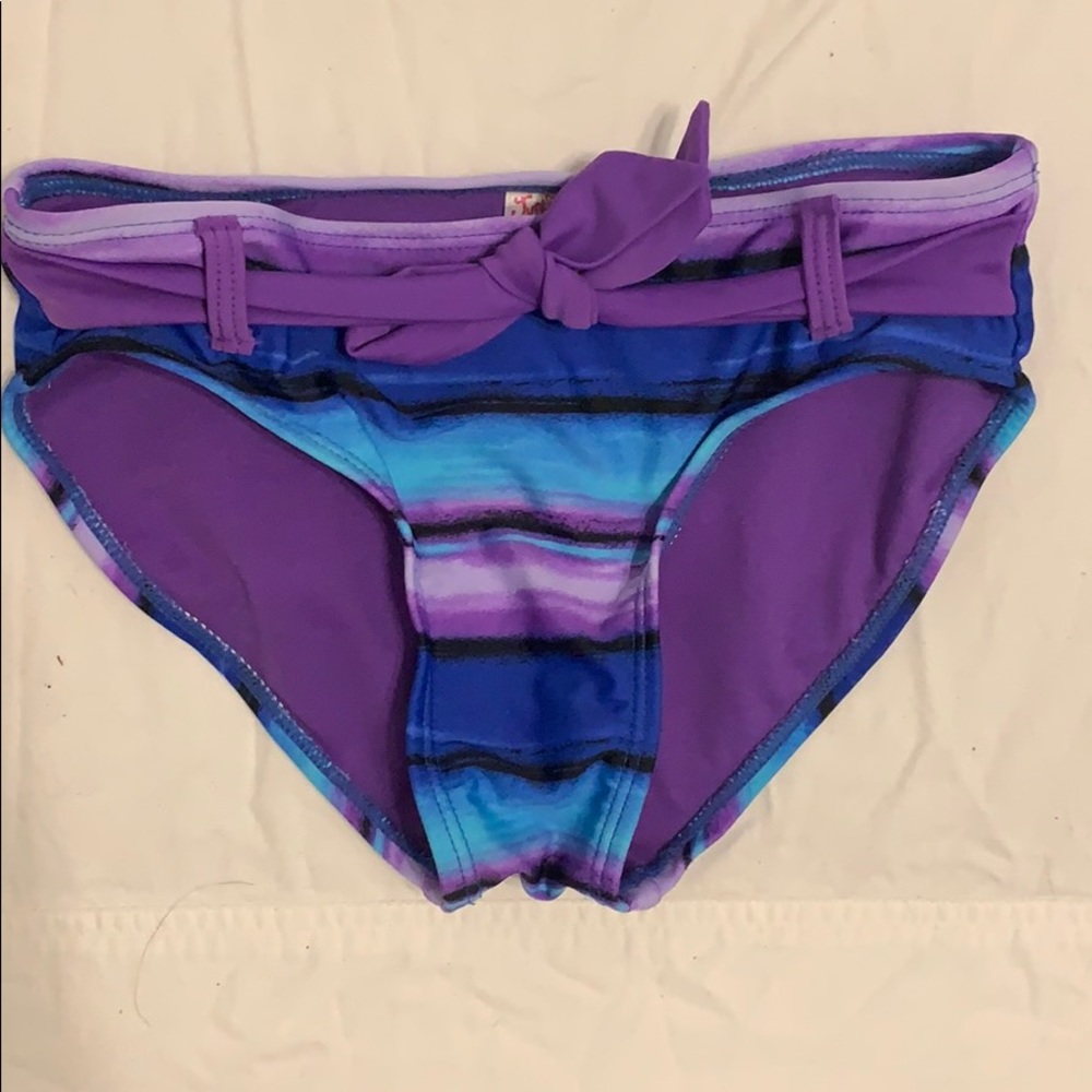 Justice girls swim bottoms